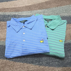Masters Collection Polo Shirt Bundle XXL Augusta National Golf Striped